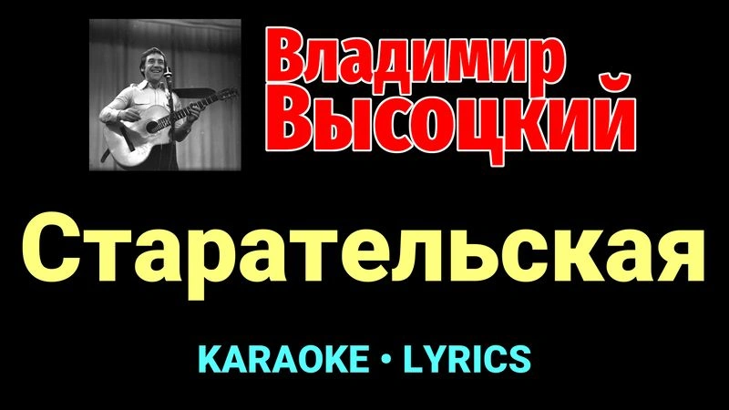 Старательская ★♫★ Владимир Высоцкий
