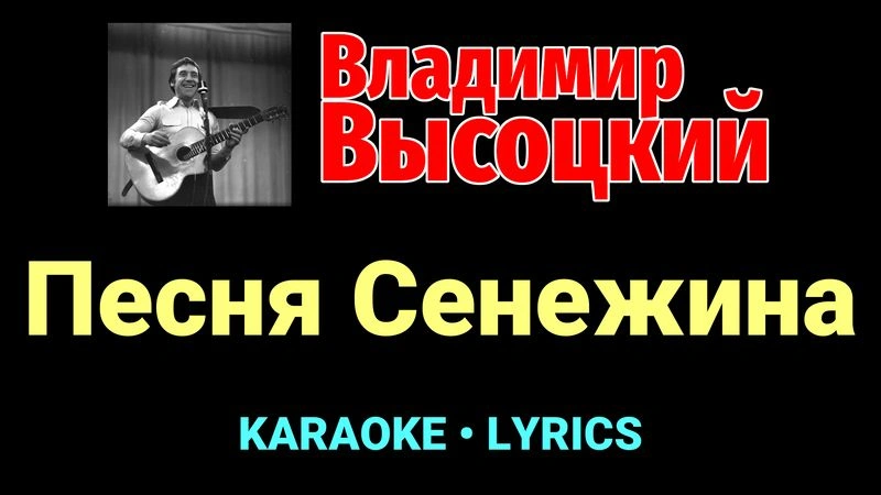 Песня Сенежина ★♫★ Владимир Высоцкий