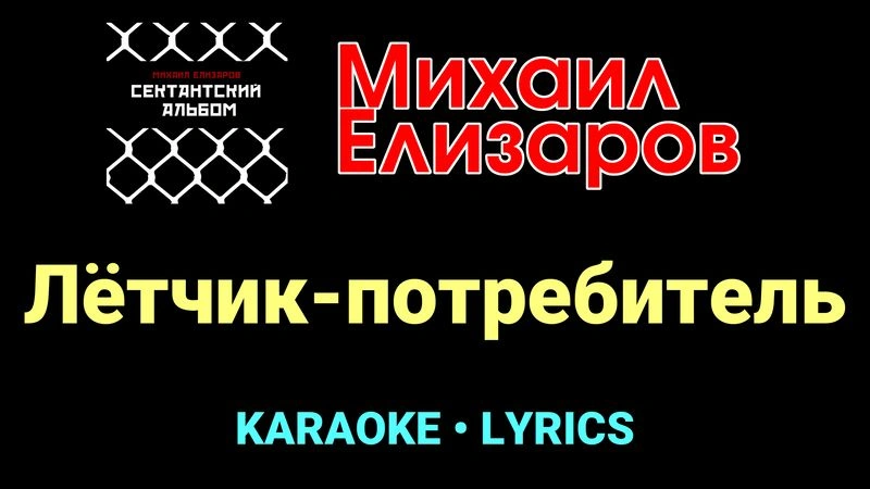 Лётчик-потребитель ★♫★ Михаил Елизаров