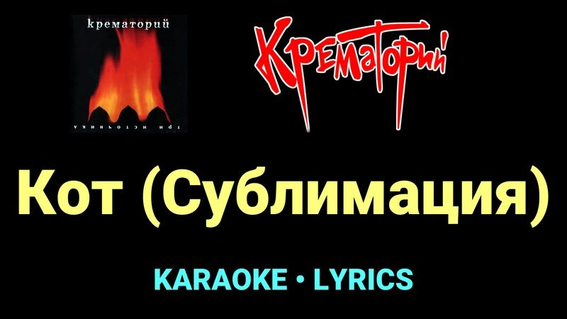 Кот (Сублимация) ★♫★ Крематорий