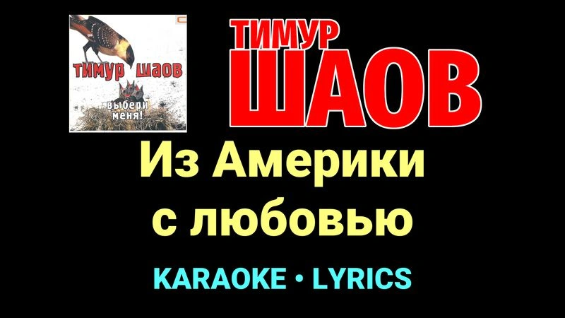 Из Америки с любовью ★♫★ Тимур Шаов