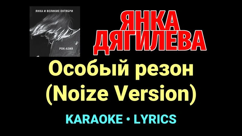 Особый резон (Noize Version) ★♫★ Янка Дягилева