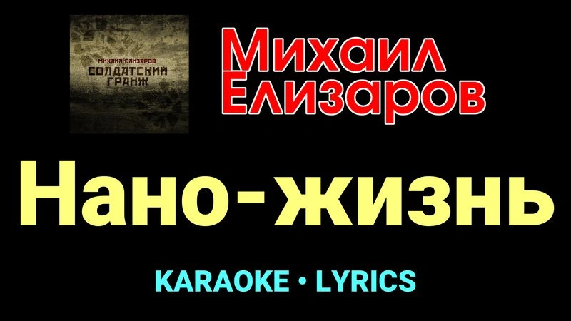 Нано-жизнь ★♫★ Михаил Елизаров
