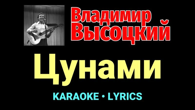 Цунами ★♫★ Владимир Высоцкий