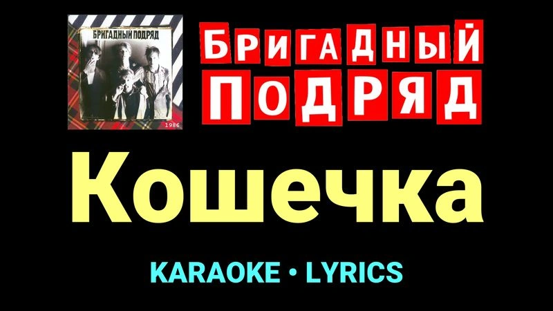 Кошечка ★♫★ Бригадный подряд