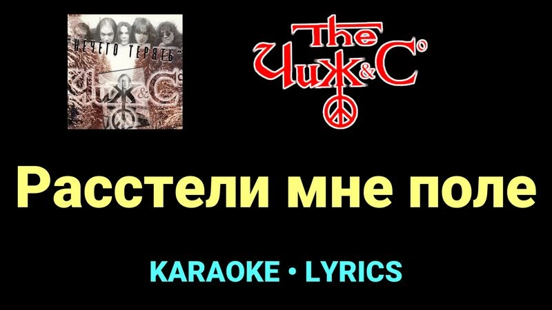 Расстели мне поле ★♫★ Чиж & Co