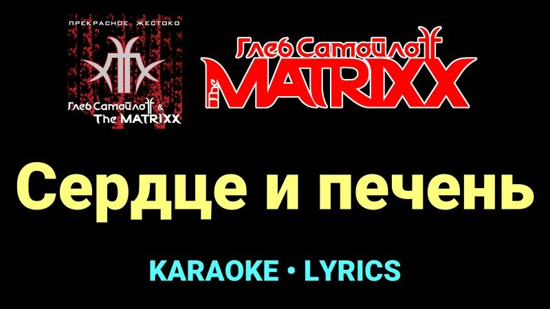 Сердце и печень ★♫★ Глеб Самойлоff & The MatriXX
