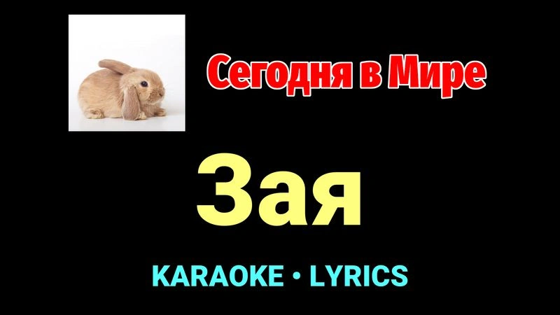 Зая ★♫★ Сегодня в Мире
