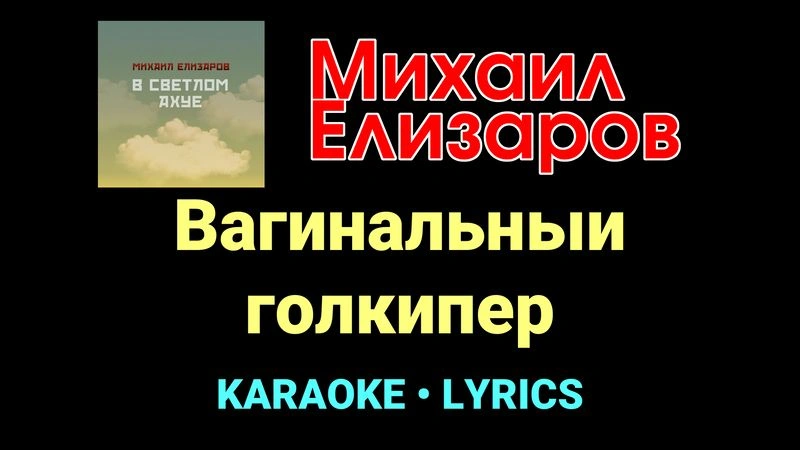 Вагинальныи голкипер ★♫★ Михаил Елизаров