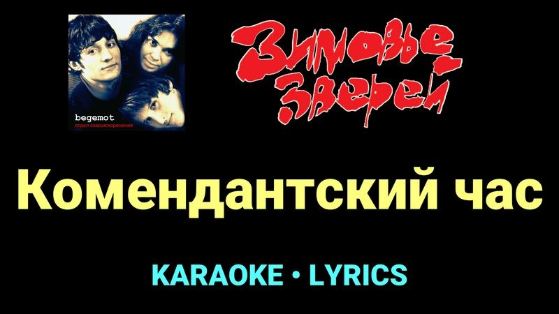 Комендантский час ★♫★ Зимовье зверей