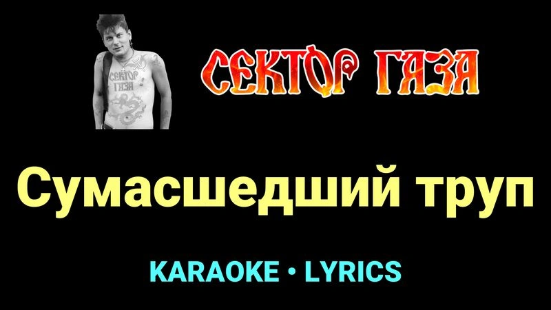 Сумасшедший труп ★♫★ Сектор Газа