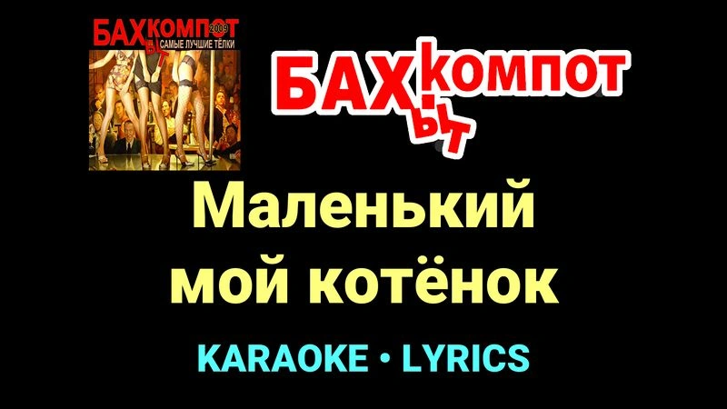 Маленький мой котёнок ★♫★ Бахыт Компот