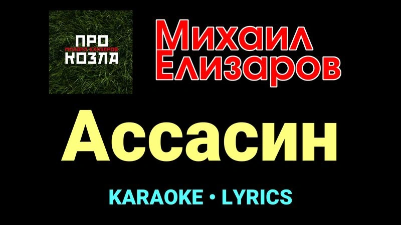 Ассасин ★♫★ Михаил Елизаров