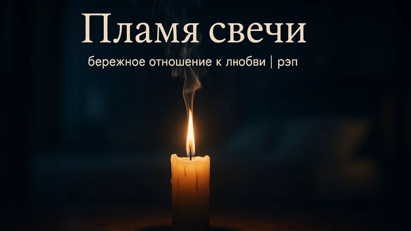 Пламя свечи. Эксклюзив.