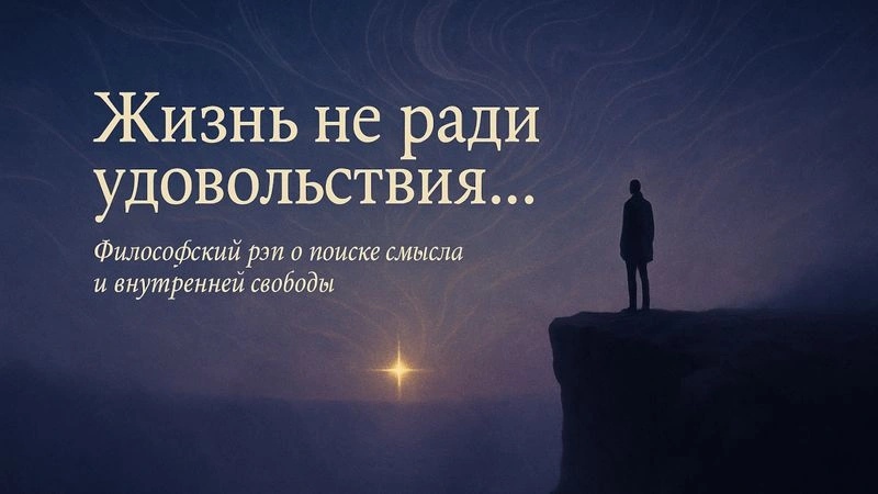 Жизнь не ради удовольствия (Рэп)
