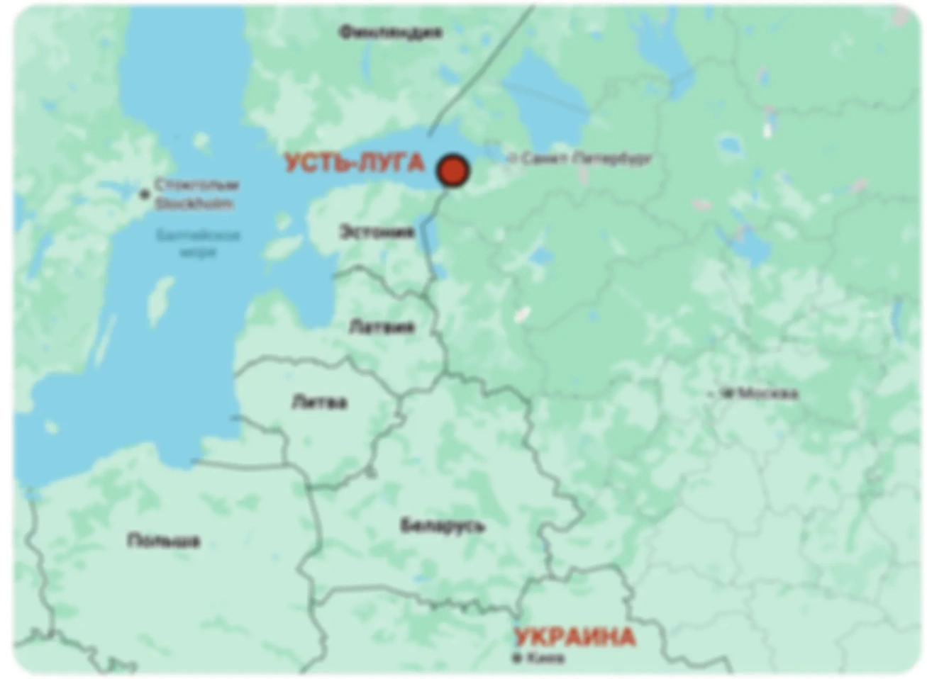 Атака на порт Усть-Луга с точки зрения географии. Что будет дальше?