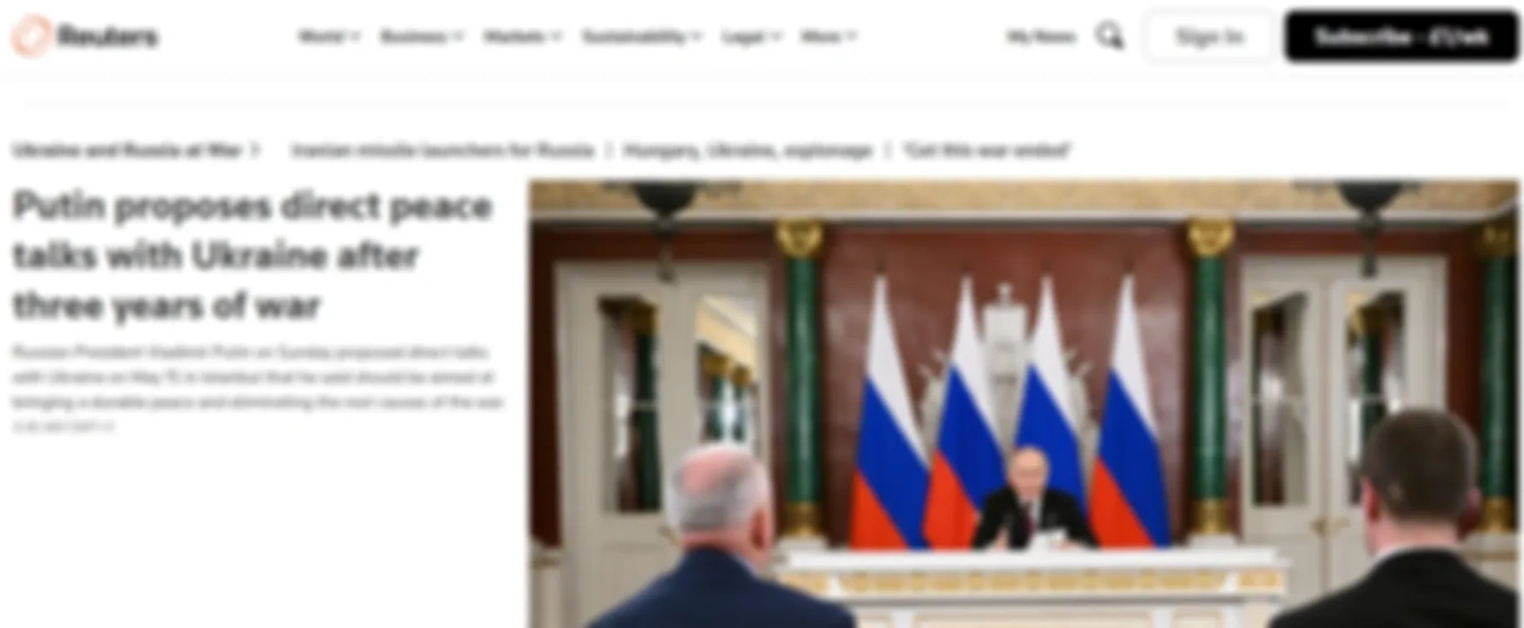 Мировая битва слов: к ночному заявлению Путина