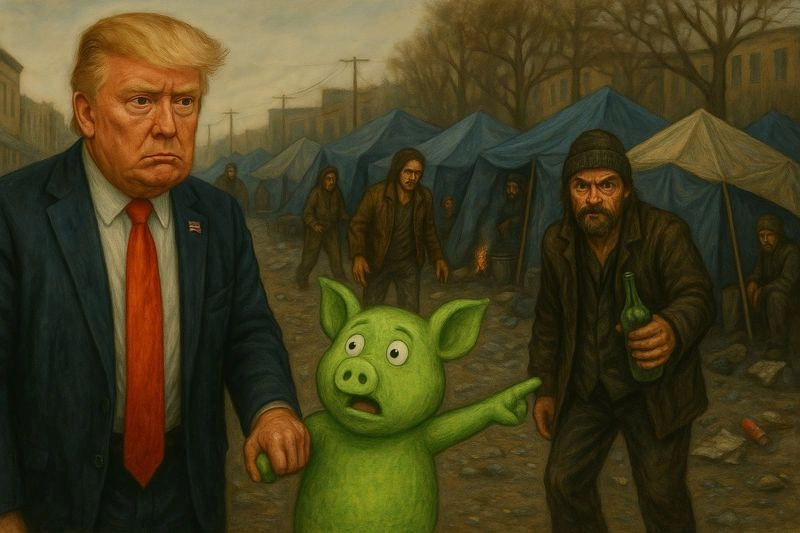 Клуб Зеленой Свиньи (#262): Проблемы Трампа: «Договорнячок» откладывается, США не контролируются