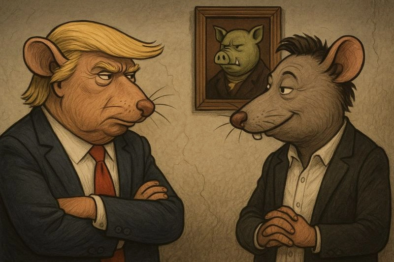 Клуб Зеленой Свиньи (#272): Маск против Трампа