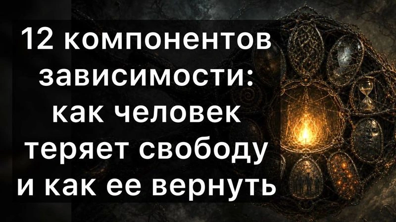 12 компонентов зависимости: как человек теряет свободу и как ее вернуть. Руководство