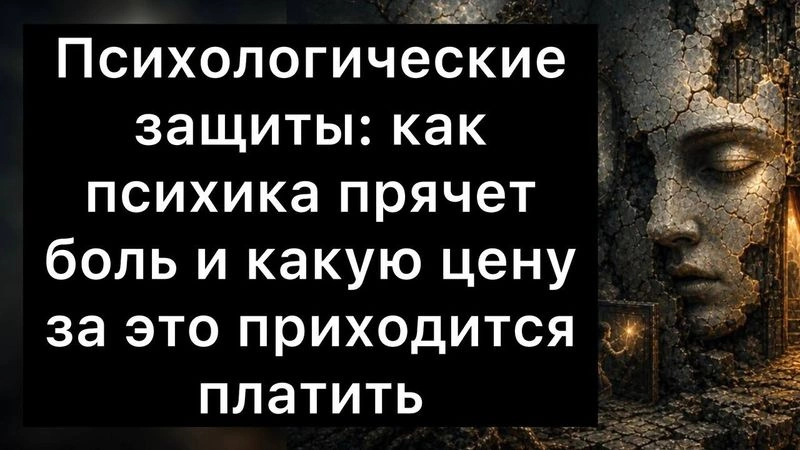 Психологические защиты: как психика прячет боль и какую цену за это приходится платить. Руководство