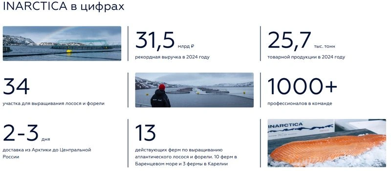 Инарктика. Отчет МСФО за 1 полугодие 2025 г. Рыбный неурожай.