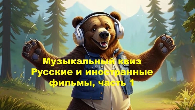 № 41 QUIZZLY | Музыкальный квиз | Русские и иностранные фильмы, часть 1