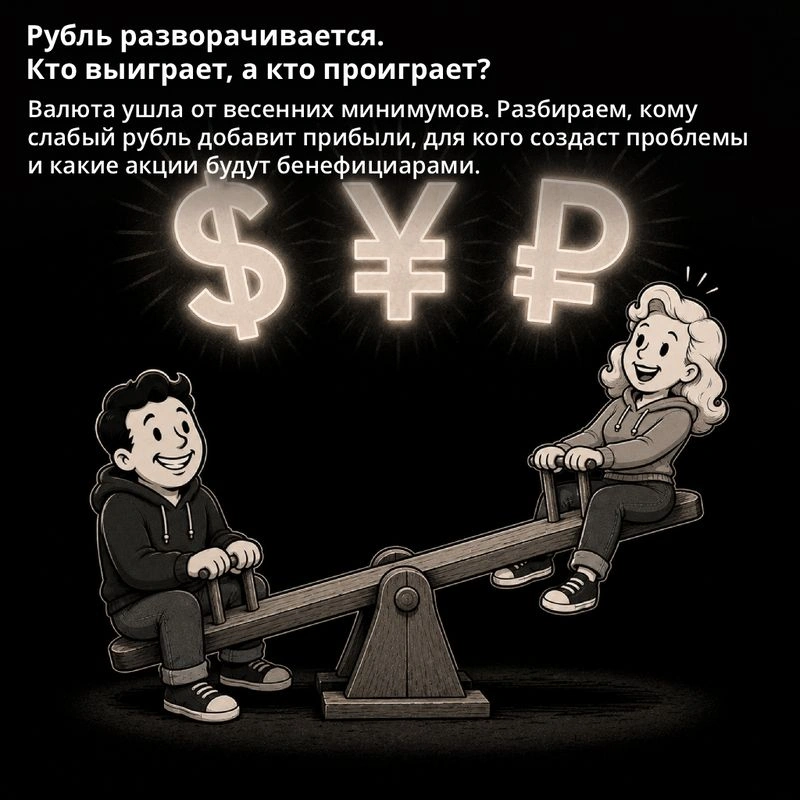 Рубль разворачивается. Кто выиграет, а кто проиграет?