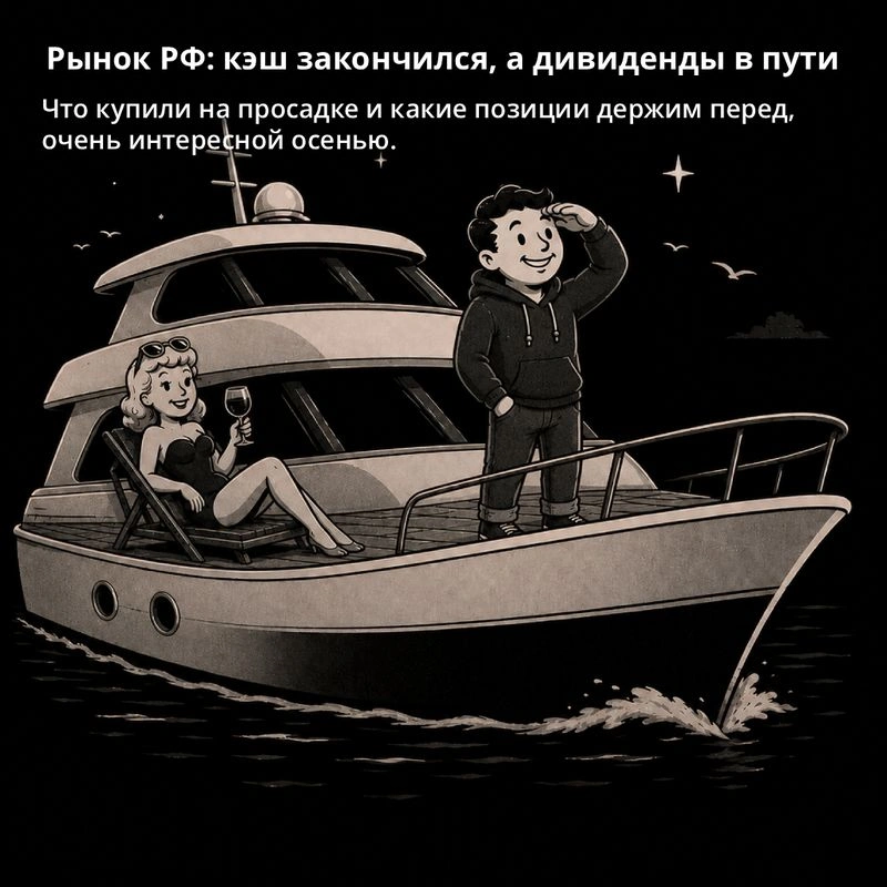 Рынок РФ: кэш закончился, а дивиденды в пути