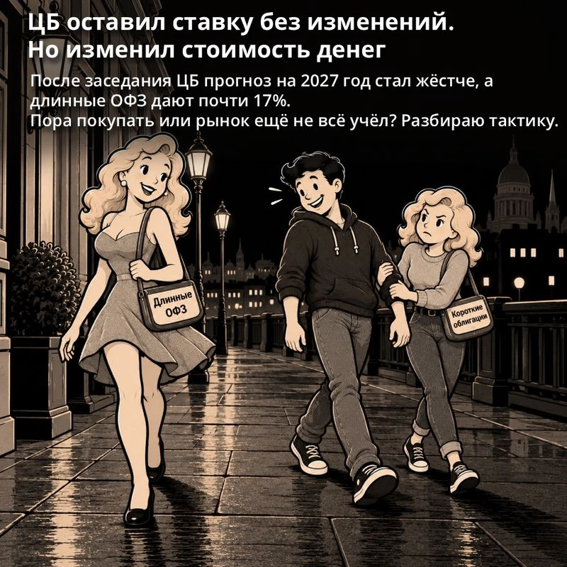 ЦБ оставил ставку без изменений. Но изменил стоимость денег