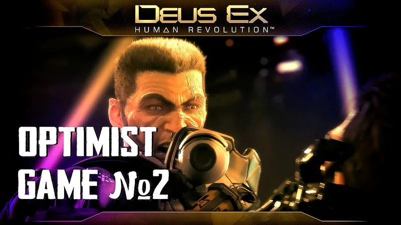 Optimist GAME №2 -  DEUS EX  Валим первого босса Баррета