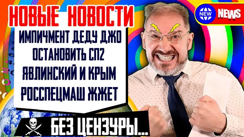Импичмент Байдену, Способ остановить Северный поток 2, Гриша и КРЫМ, "Росспецмаш" ЖЖЕТ