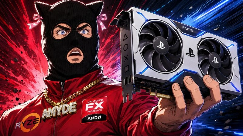 Я протестировал видеокарту из PlayStation 5 в 2026 году и АХУ…