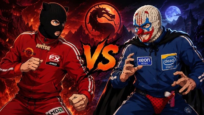 ВЕЛИКОЕ ПРОТИВОСТОЯНИЕ AMD VS INTEL В СРЕДНЕ-БЮДЖЕТНОМ СЕГМЕНТЕ !