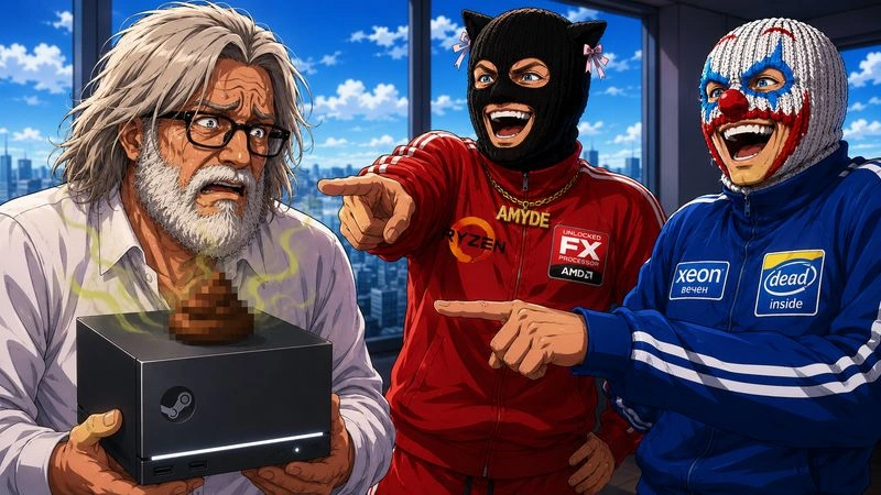 Собрал игровой ПК за 50К лучше Steam Machine