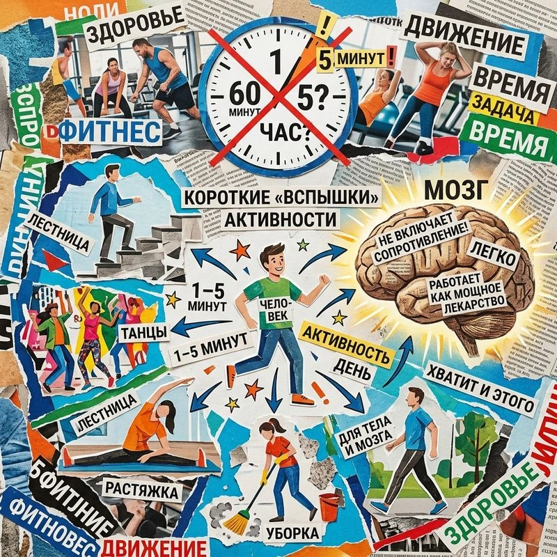О концепции «exercise snacking» (перекусы движением)