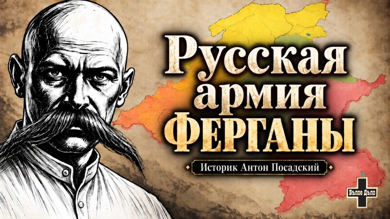Русская армия Ферганы. Историк Антон Посадский