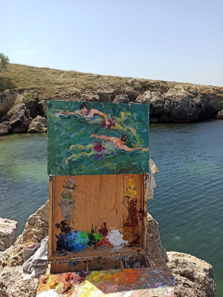 Как из этюда сделать большую работу?