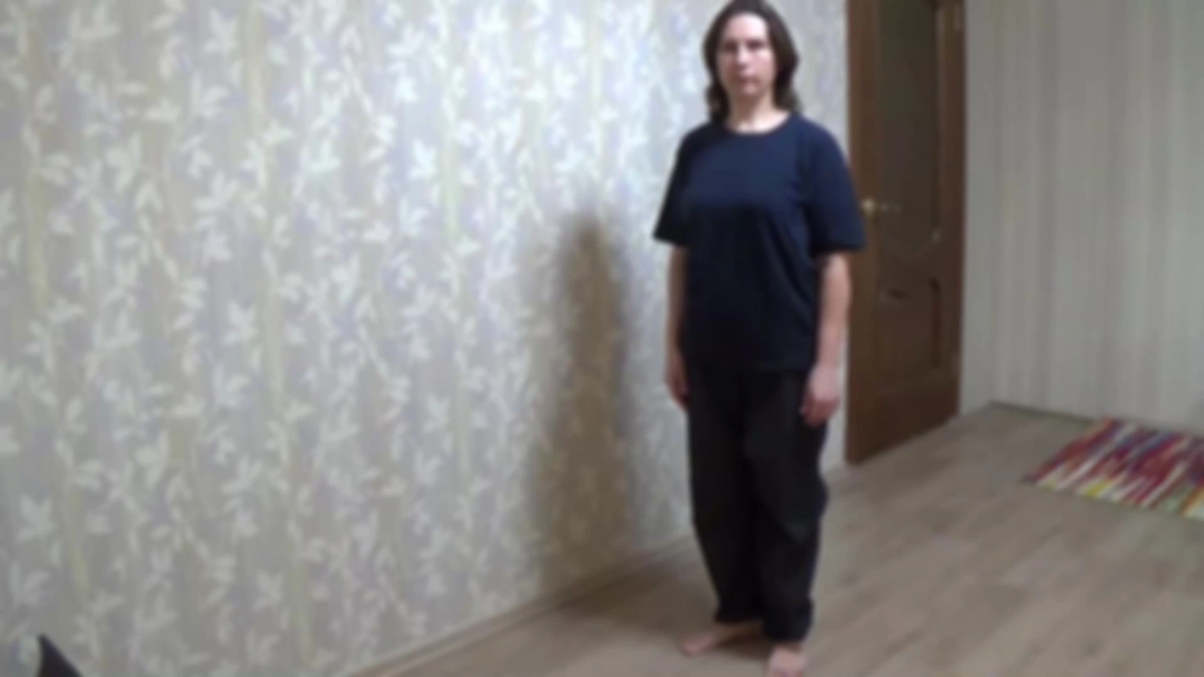 Отрабатываем прямой удар назад Уширо-гери
