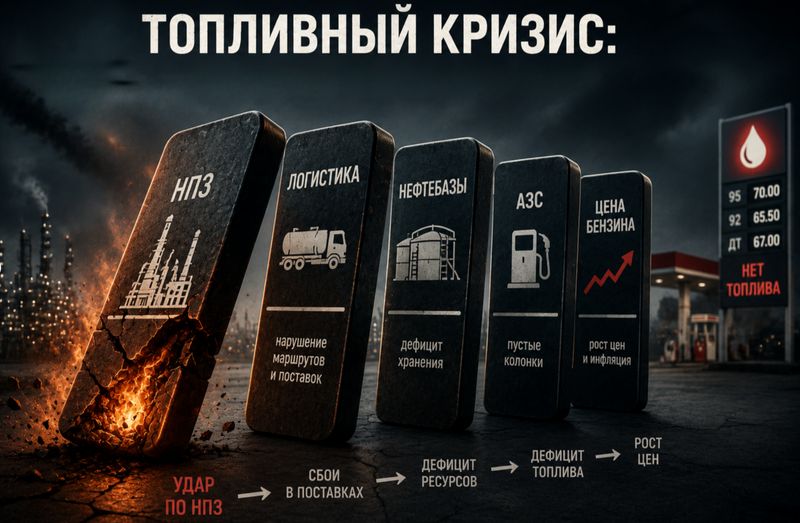 О топливном кризисе в России — 11.07.2026 | Логика будущего | Sponsr