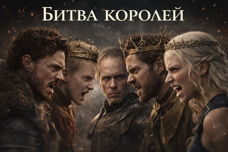 Джордж Мартин. Битва королей. Часть 1