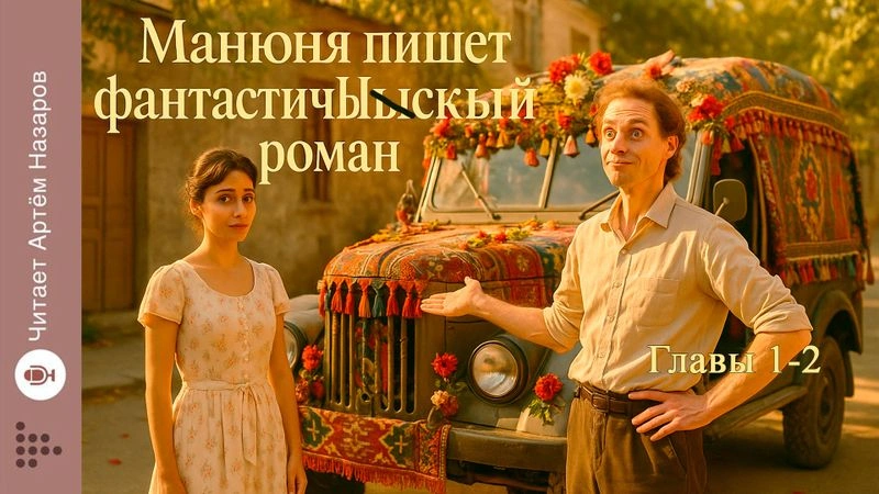 Наринэ Абгарян. Манюня пишет фантастичЫскЫй роман