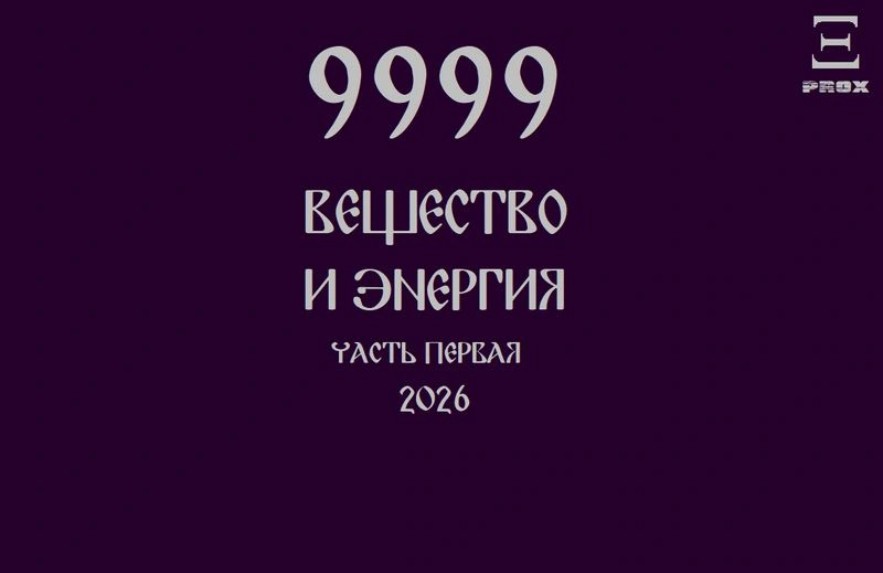 «9999»: Вещество и Энергия. Часть первая.