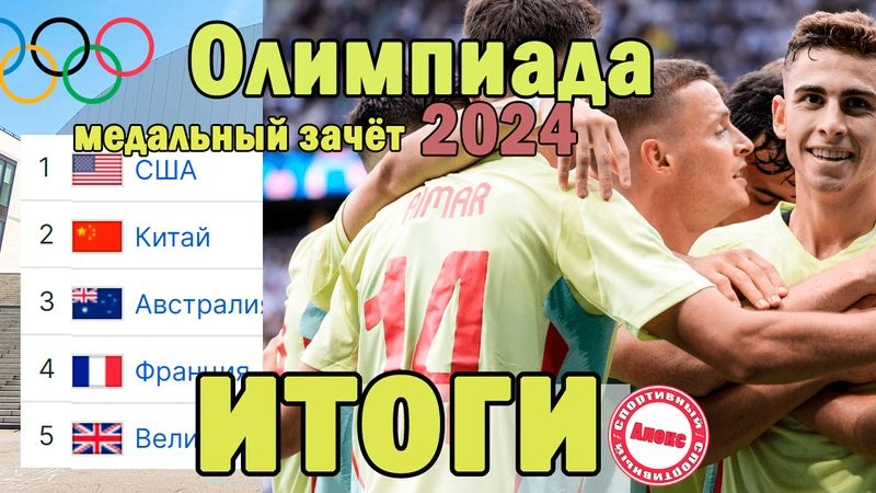 Кто выиграл ОИ 2024?  Итоги. Результаты. Медали.
