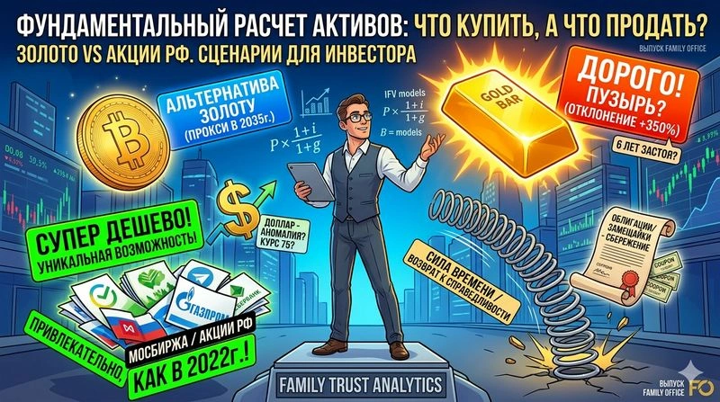 Золото — ловушка или возможность века? Итоги заседания ЦБ РФ и лучшие активы на будущее.