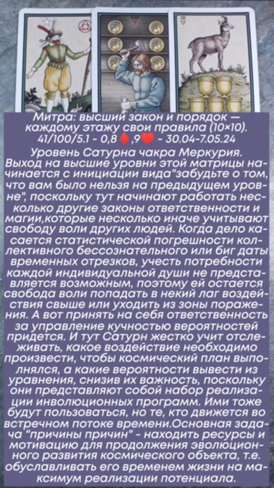 Митра 30.04-7.05.24