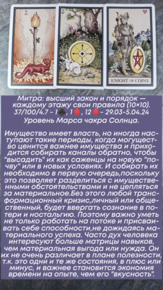 Митра 29.03-5.04.24