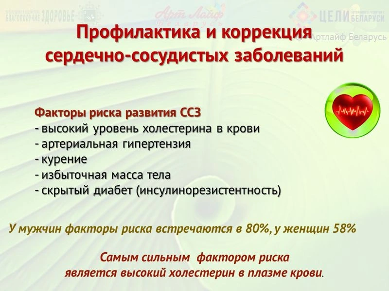 Программы коррекции сердечно-сосудистых заболеваний Введение
