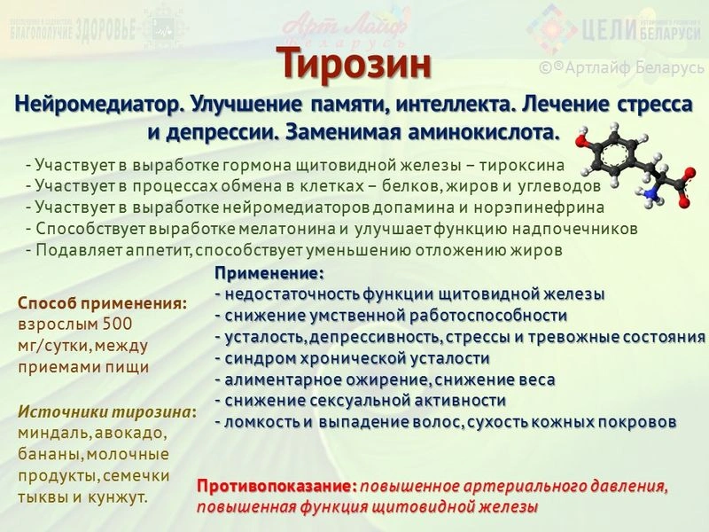 Аминокислоты. Тирозин. Цистеин.