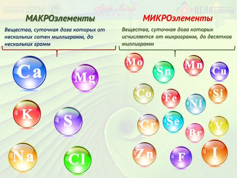 Минералы. Кальций. Часть I